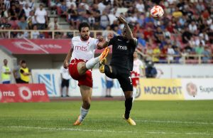 SVE PRŠTI, ŠANSE NA OBE STRANE, PARTIZAN BOLJI RIVAL: Radnički poveo, Natho izjednačio, ludnica na Čairu! (FOTO) (VIDEO)