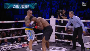 DŽOŠUA PORAŽEN PA NAPRAVIO HAOS: „Ti nisi jak, kako si me dobio!?“, potom uzeo zastavu Ukrajine! (VIDEO)