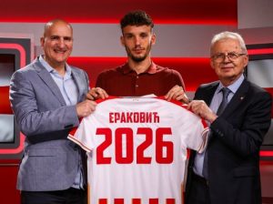 ZVEZDA ČUVA ZLATNO DETE: Eraković crveno-beo do 2026! (VIDEO)