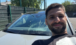 MITRU JE SVE OPROŠTENO: Razbio šoferku saigraču i poručio da nema nameru da plati! (FOTO) (VIDEO)