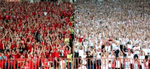 PRVE SLIKE SA STADIONA: Delije napravile fantastičan ambijent – tu su i gostujući navijači! (FOTO)