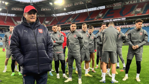 OVAKO SE VODI REPREZENTACIJA: Pogledajte kako je Piksi proslavio gol! (VIDEO)