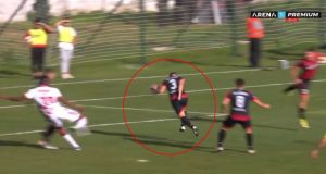 BIĆE NEGODOVANJA CRVENO-BELIH ZBOG OVOG DETALJA: Crvena zvezda oštećena za čist penal u Šapcu! (VIDEO)