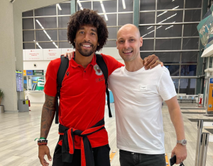 PRIJATELJSTVO DUGO 15 GODINA: Dante u Beogradu sreo proslavljenog srpskog reprezentativca! (FOTO)