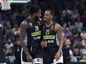 PARTIZAN RAZBIO NEMOĆNI VIRTUS: Naneli nosio crno-bele do trijumfa, gosti večeras ni bazen ne bi pogodili! (FOTO)