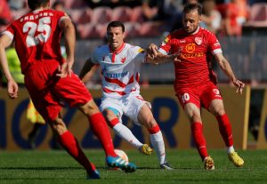 POLUVREME GOTOVO NIČEGA U KRAGUJEVCU: Stativa Kange, poništen gol Ivanića, ritam ne postoji! (FOTO)