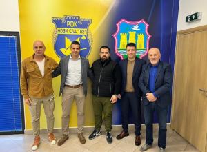 RAMOVŠ I POPOVIĆ POSETILI NOVOSAĐANE: Obavljeni razgovori o unapređenju kluba i saradnje!