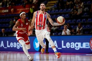 POLUVREME U PIONIRU: Zvezda vodi protiv FMP-a, Panteri imali +8 u prvoj deonici! (FOTO)