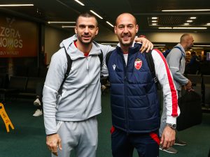 KOŠARKAŠI I FUDBALERI PUTUJU ZAJEDNO: Crveno-beli pošli u osvajanje Monaka! (FOTO)