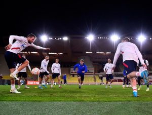 TRENING ZVEZDE NA STADIONU LUJ DRUGI: Crveno-beli spremni za Monako! (FOTO) (VIDEO)
