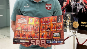 ORLOVI SPREMNI ZA PUT: Prva stanica Bahrein, a evo ko je prvi popunio album! (FOTO)