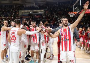 CRVENO-BELI TRAŽE DRUGU POBEDU: Košarkaši Crvene zvezde pokušaće da poprave gorak ukus koji su u Kneževini ostavili fudbaleri – evo gde možete gledati utakmicu!