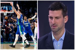 NOVAK ODUŠEVLJEN DONČIĆEVOM PARTIJOM: Đoković poslao poruku Luki nakon istorijske utakmice Slovenca! (FOTO)
