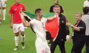 NOVI INCIDENTI U KATARU: Prošao sa Marokom u osminu finala Mundijala, pa razvio zastavu zemlje koju mnogi ne priznaju! (VIDEO)