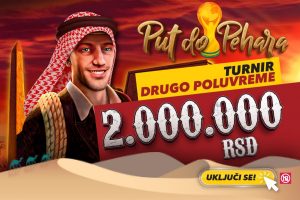 POČELO DRUGO POLUVREME ADMIRALBET SLOT TURNIRA: 2.000.000 RSD!