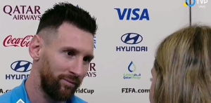 NOVINARKA ODRŽALA GOVOR MESIJU U OČI: Argentincu skoro suze krenule! (VIDEO)