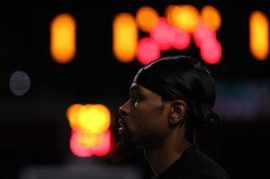 OVO SU IGRAČI KOJI SU IZAŠLI PRVI NA ZAGREVANJE: Nameštali nišanske sprave u polumraku Arene! (FOTO)