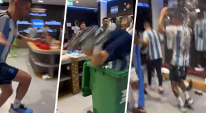 MOLINA PRIREDIO ‘ARGENTINSKI SPECIJALITET’: Argentinac ‘boginju’ proslavio ludim skokom u kantu naglavačke! (VIDEO)