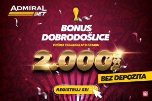 MBAPE VS MESI: 2000 RSD AdmiralBet bonusa dobrodošlice!