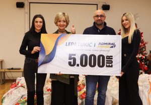 VELIKO SRCE LEPE LUKIĆ: Odrekla se honorara od AdmiralBeta u humanitarne svrhe!