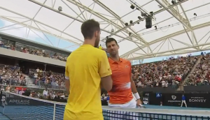 NOVAK GA RUTINSKI SAVLADAO, A ON MISLIO DA MOŽE DA GA POBEDI: „Video sam Đokovića i pomislio da mogu da pobedim!“