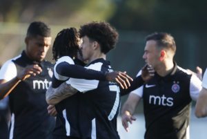 PARTIZAN SILAN U DRUGOM POLUVREMENU: Crno-beli blickrig rešio utakmicu protiv Ahmata! (FOTO) (VIDEO)