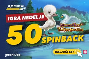 BORBA ZA BESPLATNE SPINOVE JE POČELA! Do nedelje do ponoći možete da osvojite 50 besplatnih spinova za slot igru Ugly Duckling!