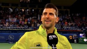 ĐOKOVIĆ NAKON POBEDE NA STARTU DUBAIJA: „Zadavao mi je dosta problema, fizički moram da budem bolji“!