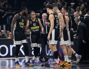 PARTIZAN IMA NAJMANJI ROSTER U EVROLIGI: Da li će ovo predstavljati problem „crno-belima“ u završici regularnog dela sezone?