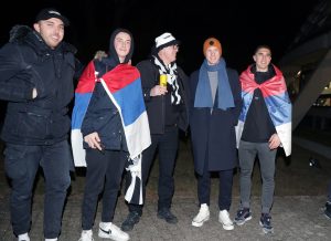 JARAMAZ DOČEKUJE SRBE U NEMAČKOJ: Srpski reprezentativac uz Grobare pred početak meča! (FOTO)