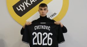 ČUKARIČKI PRODUŽIO SARADNJU SA ČUDOM OD DETETA: Cvetković ima skoro duplo više golova nego odigranih utakmica! (FOTO)