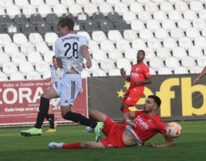 STRPLJIVO ČEKAO ŠANSU, PA POKAZAO RASKOŠAN TALENAT: Spasojević brljirao u belo-crnom dresu!