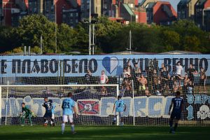 NA BANJICI OGROČENI SUĐENJEM: ‘Nećemo nikom dozvoliti da se igra sa sudbinom FK Rad!’ (FOTO)