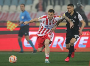 (POLUVREME) UZAVRELA ATMOSFERA NA MARAKANI: Zvezda vodi od starta, Vigova proslava obeležila prvi deo igre! (FOTO) (VIDEO)