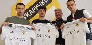 ČUKARIČKI NASTAVLJA DA ULAŽE U MLADE IGRAČE: Tri talentovana fudbalera potpisala ugovor sa Brđanima!