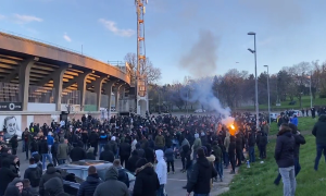 VELIKI PROTEST U HUMSKOJ: „Grobari“ se okupili da bi poslali jasnu poruku upravi kluba! (VIDEO)