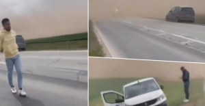 HEROJSKI ČIN FUDBALERA TSC-A: Sprečili horor i spasili živote ljudi, u peščanoj oluji nastao sudar 14 vozila! (VIDEO)