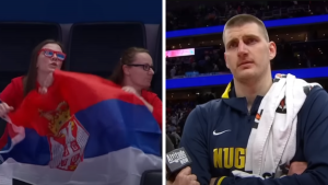 JOKIĆ DOBIO PITANJE O SRBIJI I NAVIJAČIMA: „Drago mi je da je bilo mnogo srpskog jezika i zastava!“ (VIDEO)