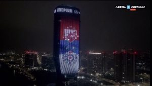 KULA BEOGRAD U ZNAKU VEČITOG DERBIJA: Spektakularna najava najveće utakmice srpskog fudbala! (VIDEO)