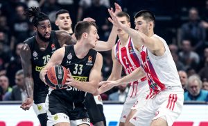 ZAVRŠENO JE 28. KOLO EVROLIGE: Evo kako izgleda tabela, gde je Partizan, a gde Crvena zvezda!