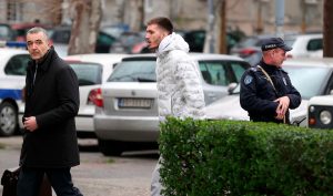 PETRUŠEV STIGAO U POLICIJSKU STANICU: Košarkaš Crvene zvezde u pratnji advokata daje izjavu! (FOTO)