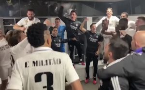 IGRAČI REALA SLAVILI KAO DECA: Pravi šou je nastao nakon govora Karla Anćelotija! (VIDEO)