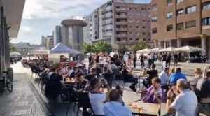 GROBARI OKUPIRALI MADRID: „Crno-beli“ imaju veliku podršku pred meč sezone! (VIDEO)