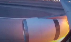 HOROR SCENA U NEMAČKOJ: Zapalio se Arsenalov avion i to dok je prvi tim bio u njemu! (FOTO)