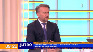 OSTOJA MIJAILOVIĆ ZADOVOLJAN PLASMANOM PARTIZANA U TOP 8: ‘Ovo je najveći uspeh jednog kluba u Srbiji ove godine u klupskim sportovima!’ (VIDEO)