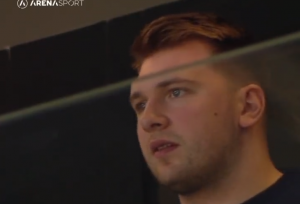 DONČIĆ NE PROPUŠTA ‘KLASIK’ U STOŽICAMA: Luka bodrio Crvenu zvezdu protiv Cedevite! (VIDEO)