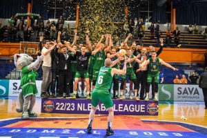 KRKA SE NA VELIKA VRATA VRATILA U ABA LIGU: Rok Stipčević je heroj ekipe iz dvorane ‘Leon Štukelj!’ (VIDEO)