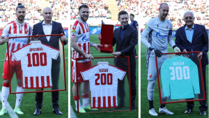 VREME JUBILEJA NA MARAKANI: Borjan, Katai i Dragović dobili posebne dresove! (VIDEO)