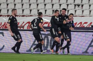 (POLUVREME) OSLABLJENI ČUKARIČKI IGRA SJAJNO: Zvezda nije uspela do realizacije, Docićev fenomenalan pogodak obeležio prvi deo meča! (FOTO) (VIDEO)