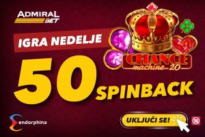 ENDORPHINA KRISTALI VAM DONOSE BESPLATNE SPINOVE DO KRAJA NEDELJE: Isprobajte novu Igru nedelje i osvojite 50 spinova, samo na AdmiralBet.rs!